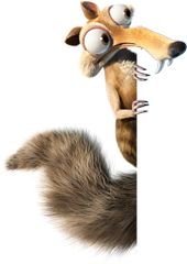 Ice Age squirrel PNG    图片编号:31074
