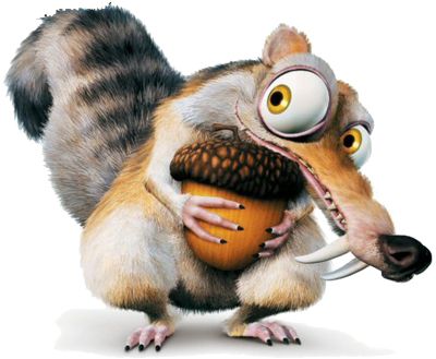 Ice Age squirrel PNG    图片编号:31085