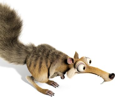 Ice Age squirrel PNG    图片编号:31097