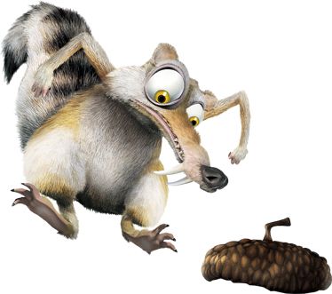 Ice Age squirrel PNG    图片编号:31105