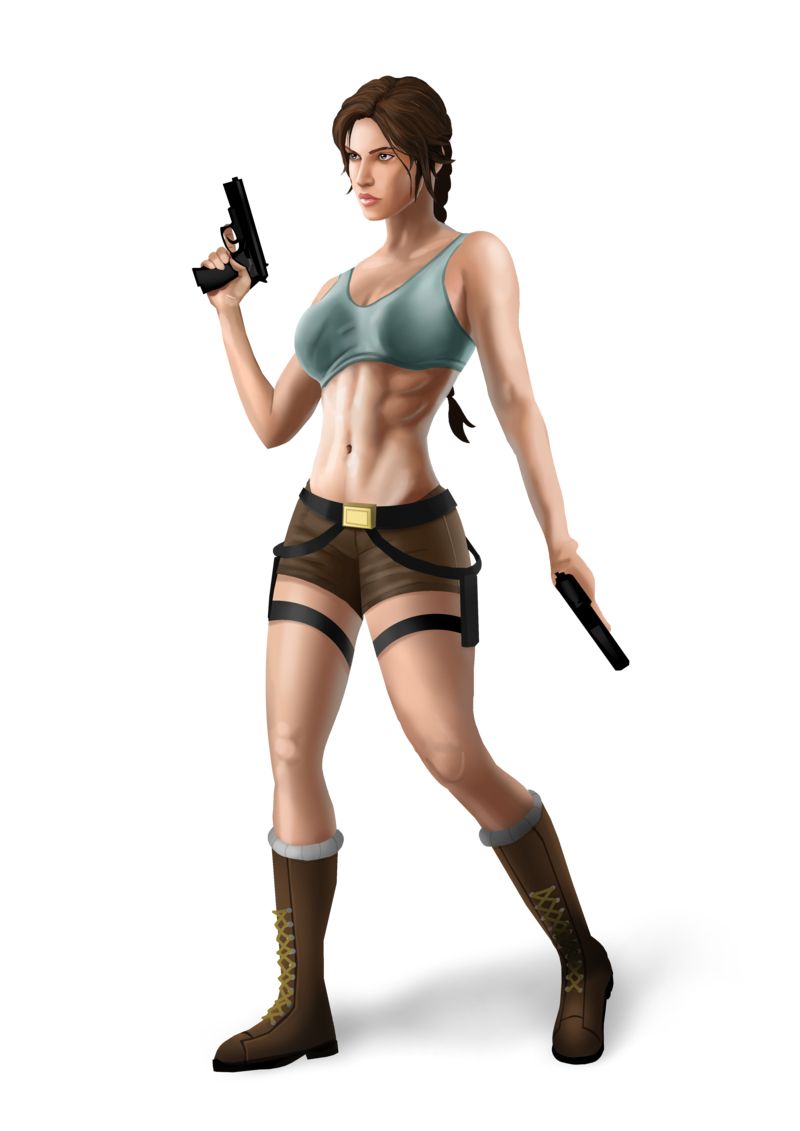 Lara Croft PNG    图片编号:32556