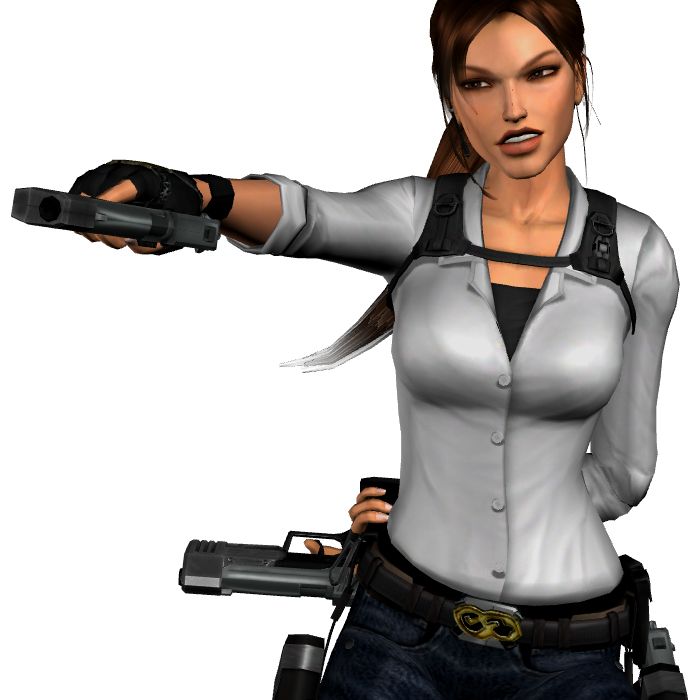 Lara Croft PNG    图片编号:32574