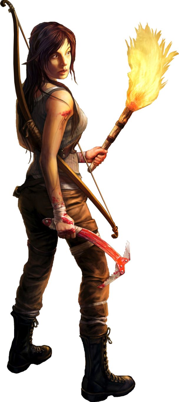 Lara Croft PNG    图片编号:32576