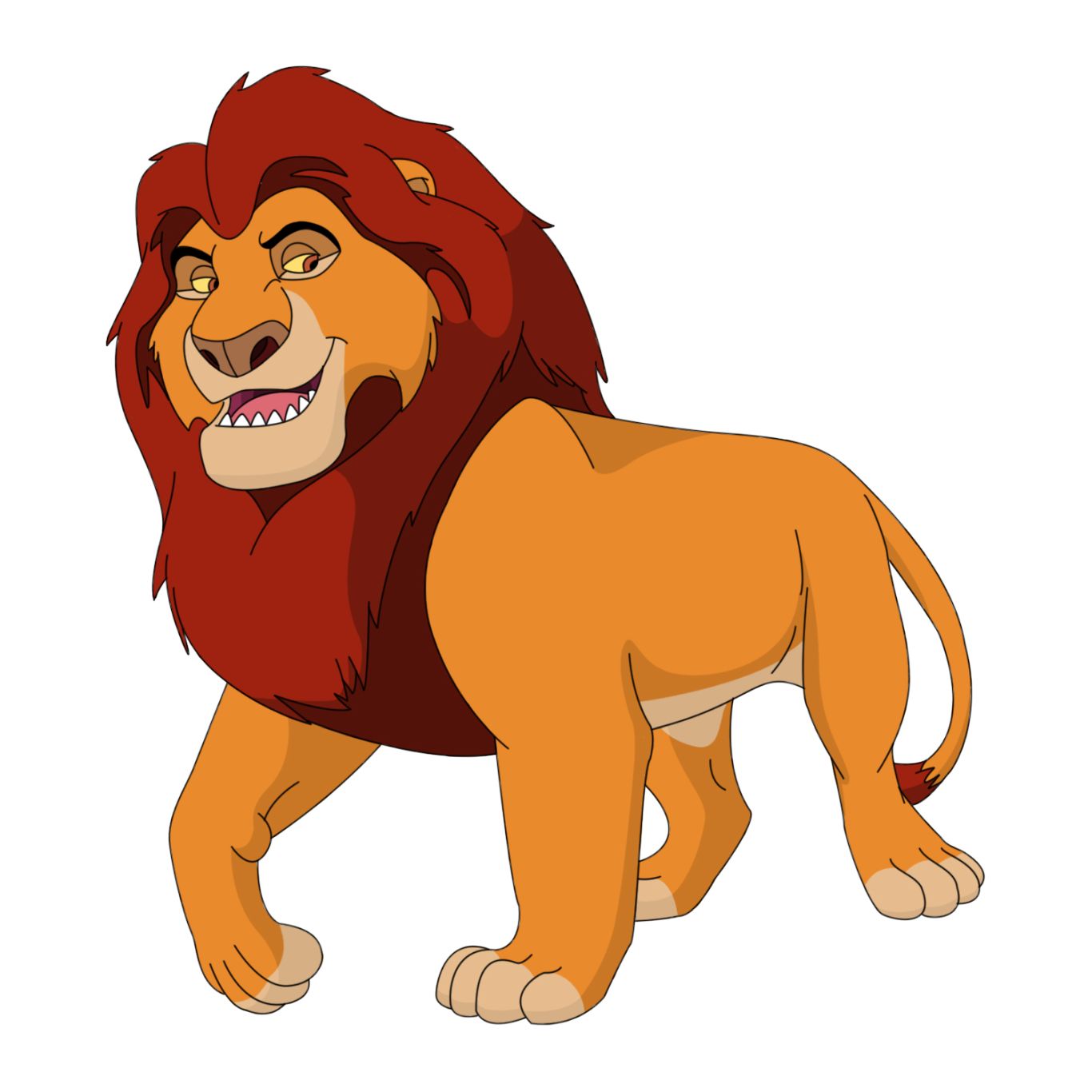 Lion King PNG    图片编号:30994