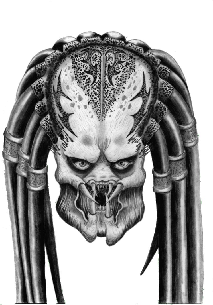 Predator head PNG    图片编号:29748