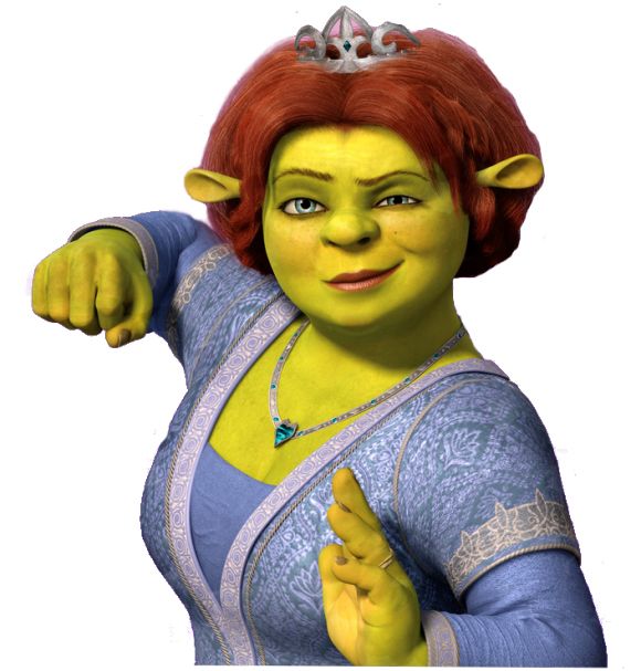 Shrek Fiona PNG    图片编号:29214