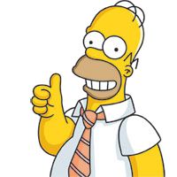 Homer Simpson PNG    图片编号:30390