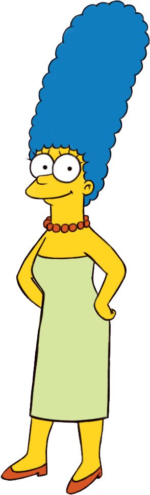 Marge Simpson PNG    图片编号:30398