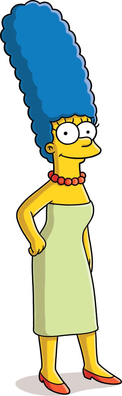 Marge Simpson PNG    图片编号:30399