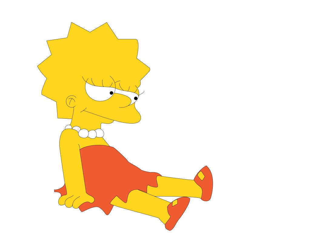 Lisa Simpson PNG    图片编号:30426