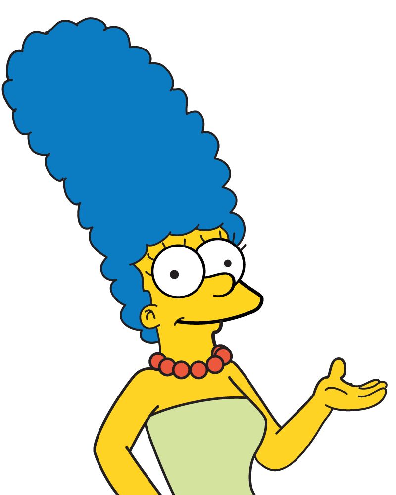 Marge Simpson PNG    图片编号:30466