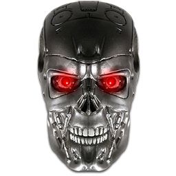 Terminator head PNG    图片编号:29780