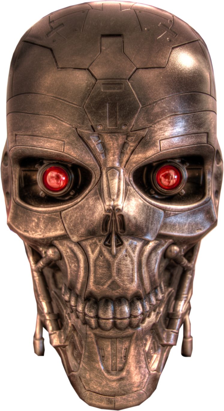 Terminator head PNG    图片编号:29805