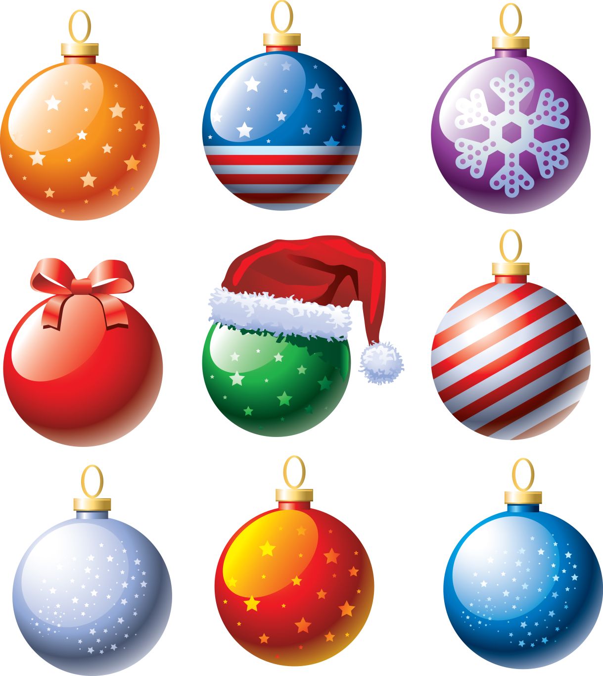 Christmas balls baubles    图片编号:95639