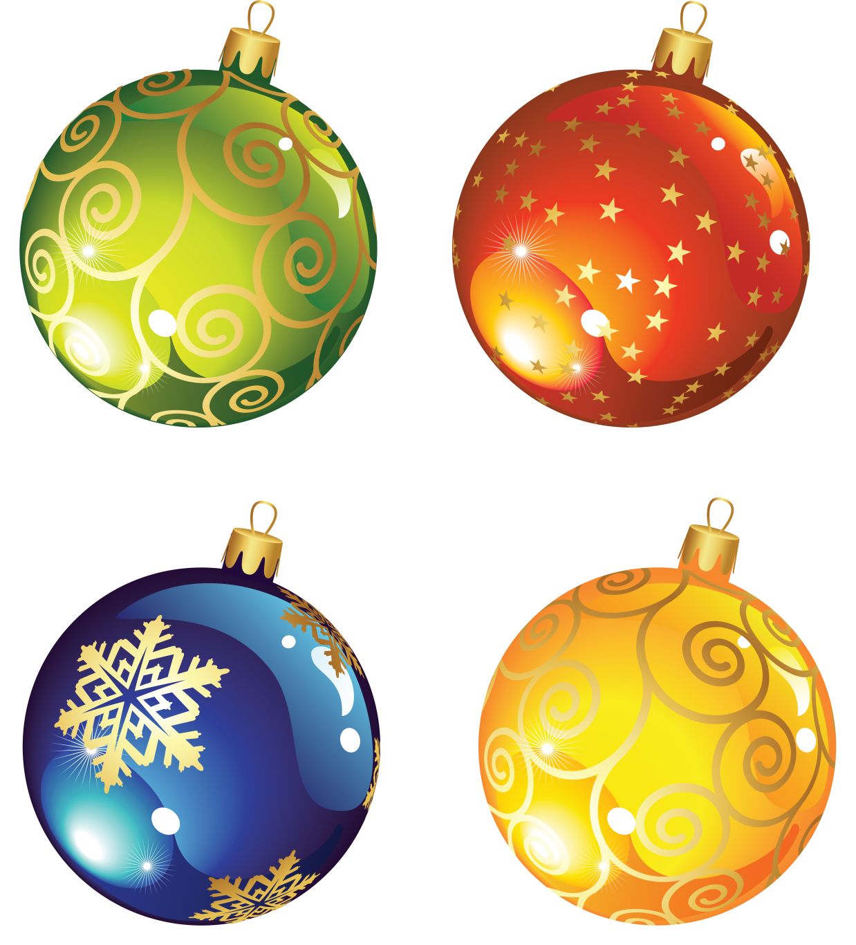 Christmas balls baubles    图片编号:95652