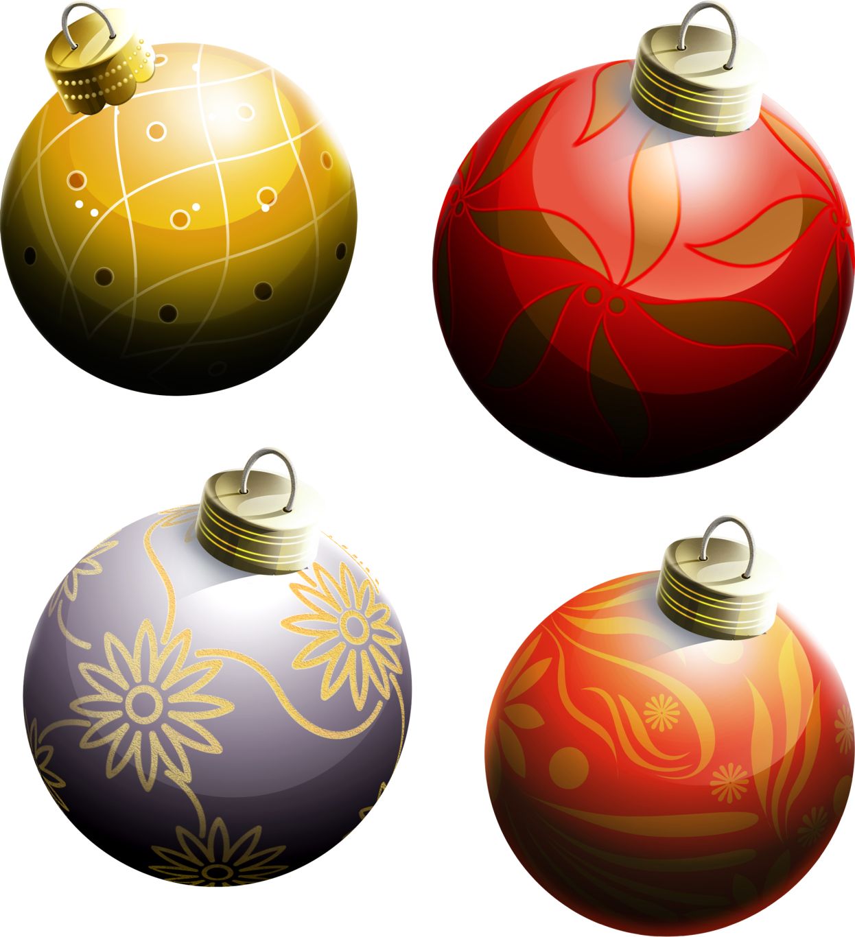 Christmas balls baubles    图片编号:95686