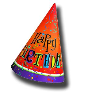Party birthday hat PNG    图片编号:86453