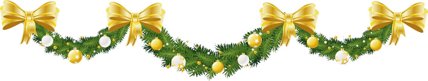 Christmas garland PNG    图片编号:94972