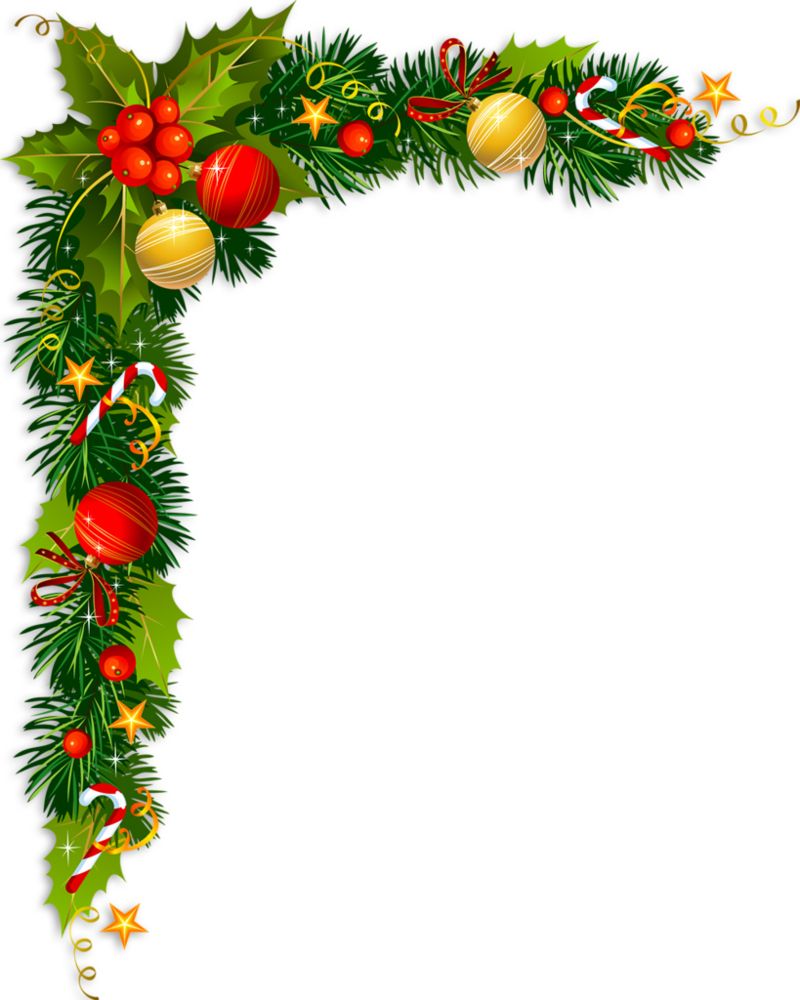 Christmas garland PNG    图片编号:95017