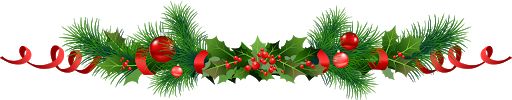 Christmas garland PNG    图片编号:95033