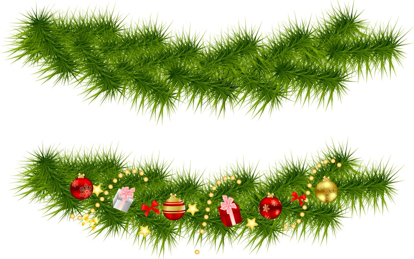 Christmas garland PNG    图片编号:94979