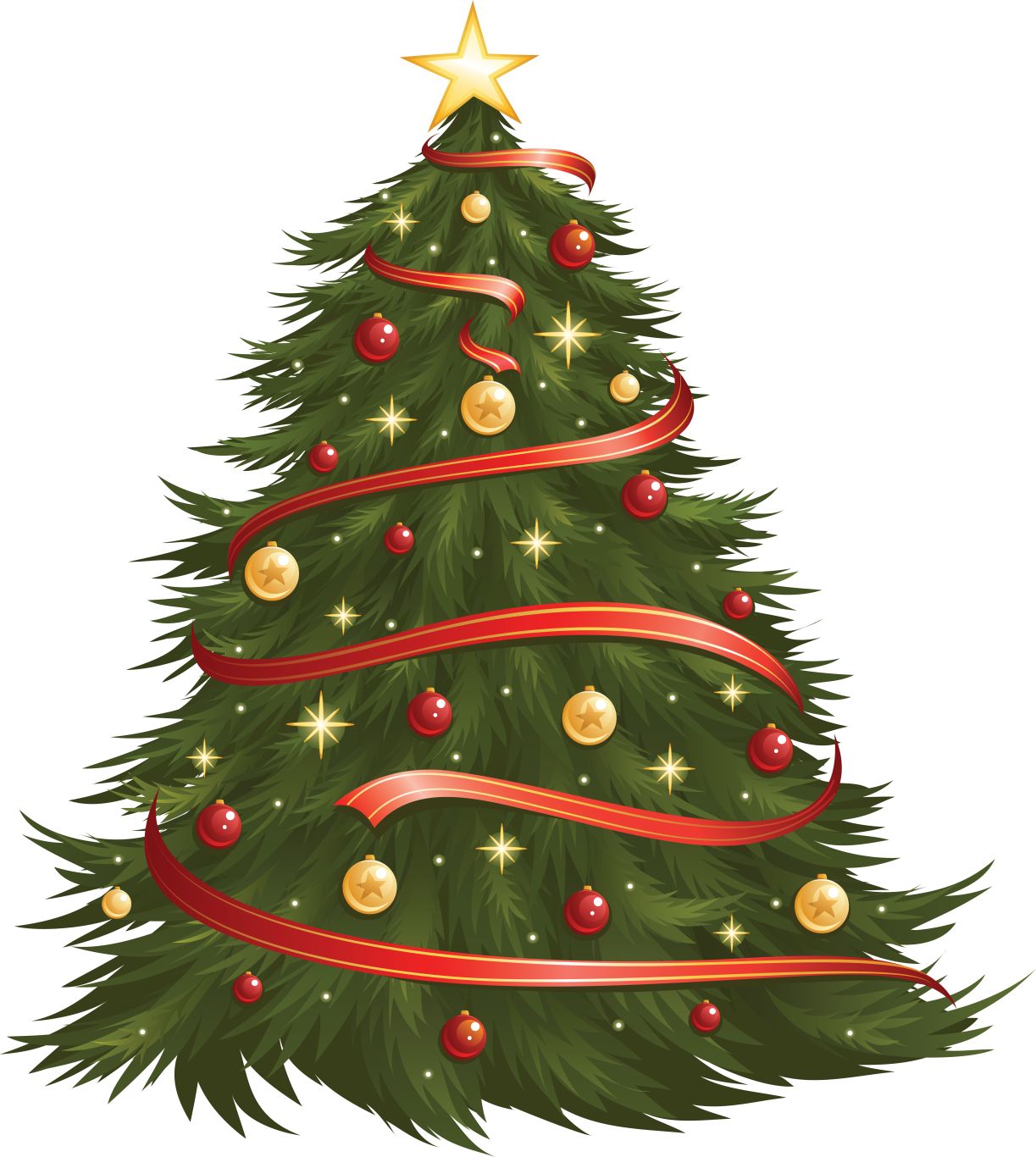 Christmas tree PNG    图片编号:38519