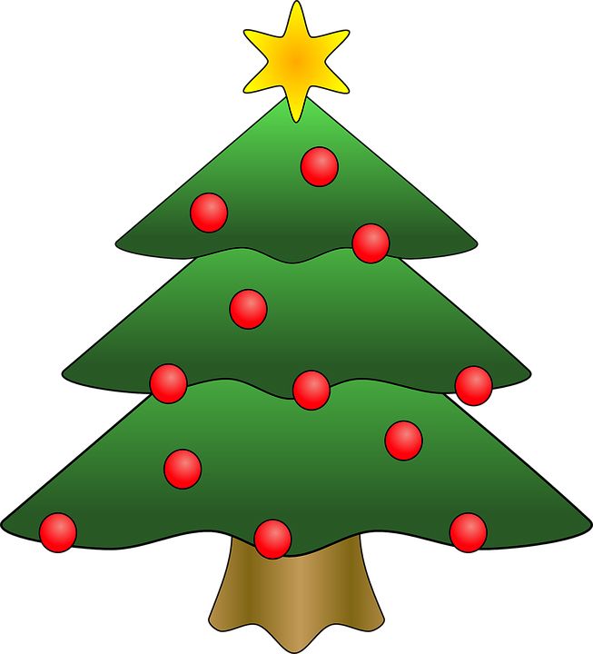 Christmas tree PNG    图片编号:38615