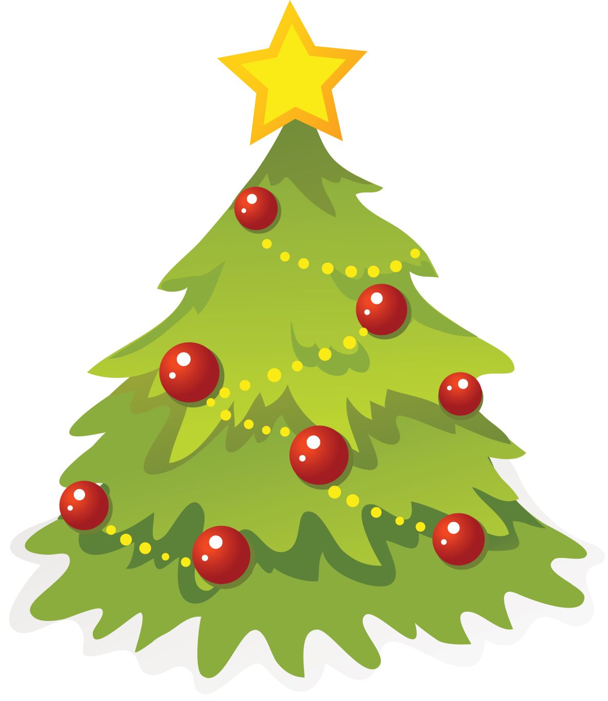 Christmas tree PNG    图片编号:38624