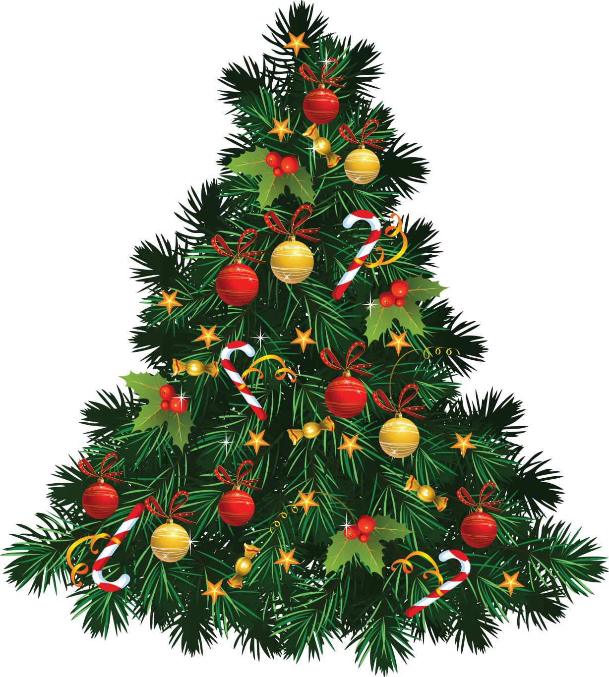 Christmas tree PNG    图片编号:38626