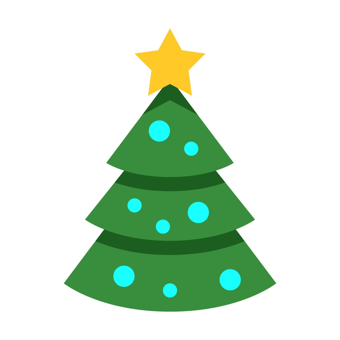 Christmas tree PNG    图片编号:38521
