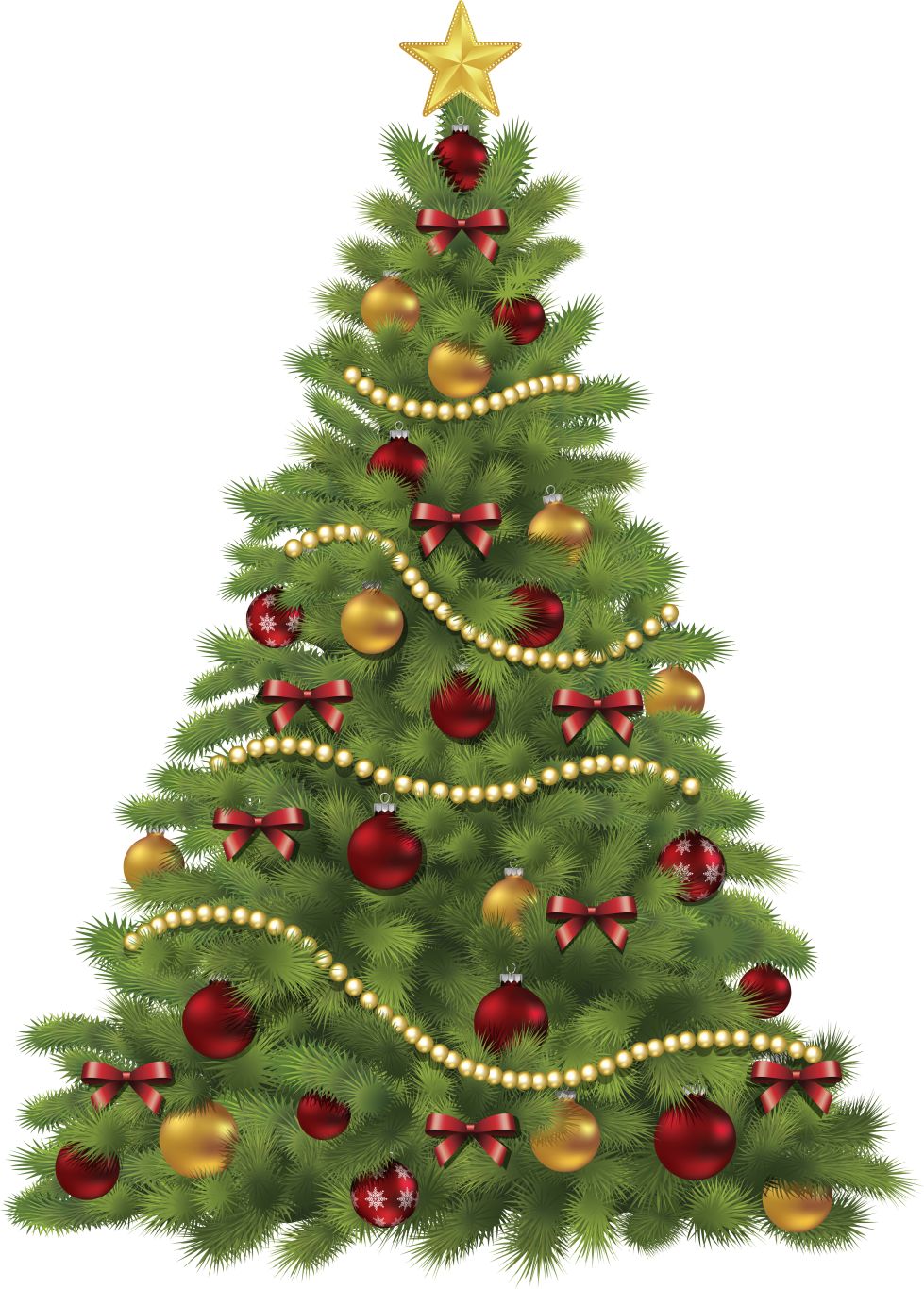 Christmas tree PNG    图片编号:38638