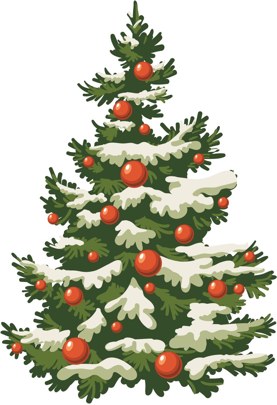 Christmas tree PNG    图片编号:38644