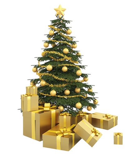 Christmas tree PNG    图片编号:38528