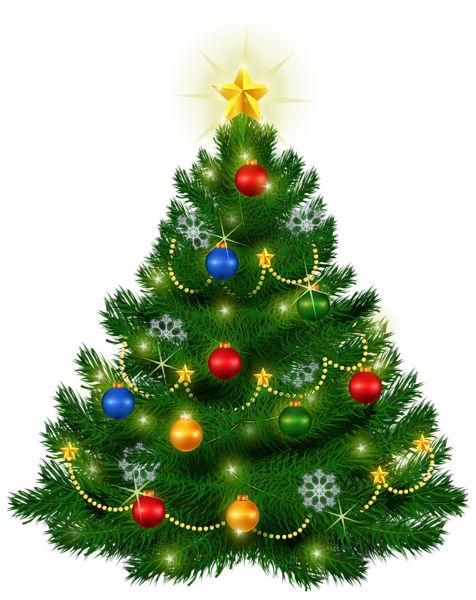 Christmas tree PNG    图片编号:38529