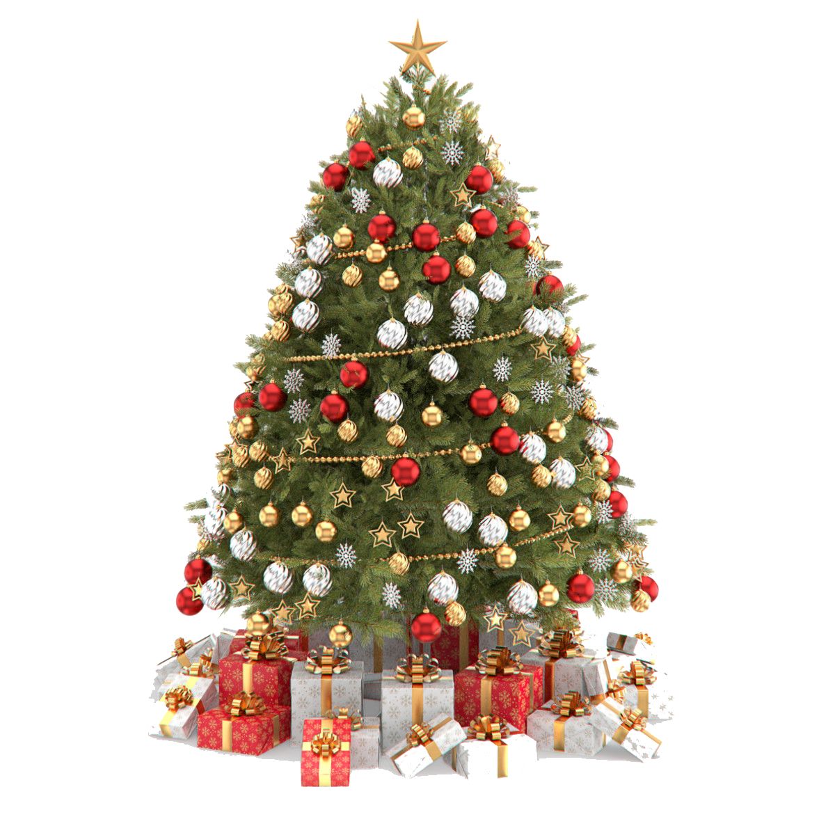 Christmas tree PNG    图片编号:38533