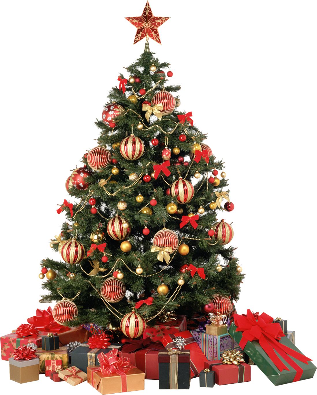 Christmas tree PNG    图片编号:38536
