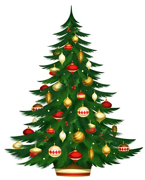 Christmas tree PNG    图片编号:38542
