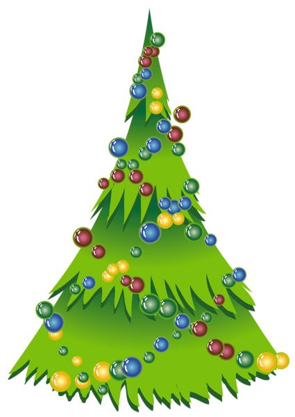 Christmas tree PNG    图片编号:38543