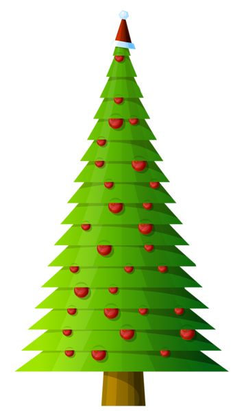 Christmas tree PNG    图片编号:38546