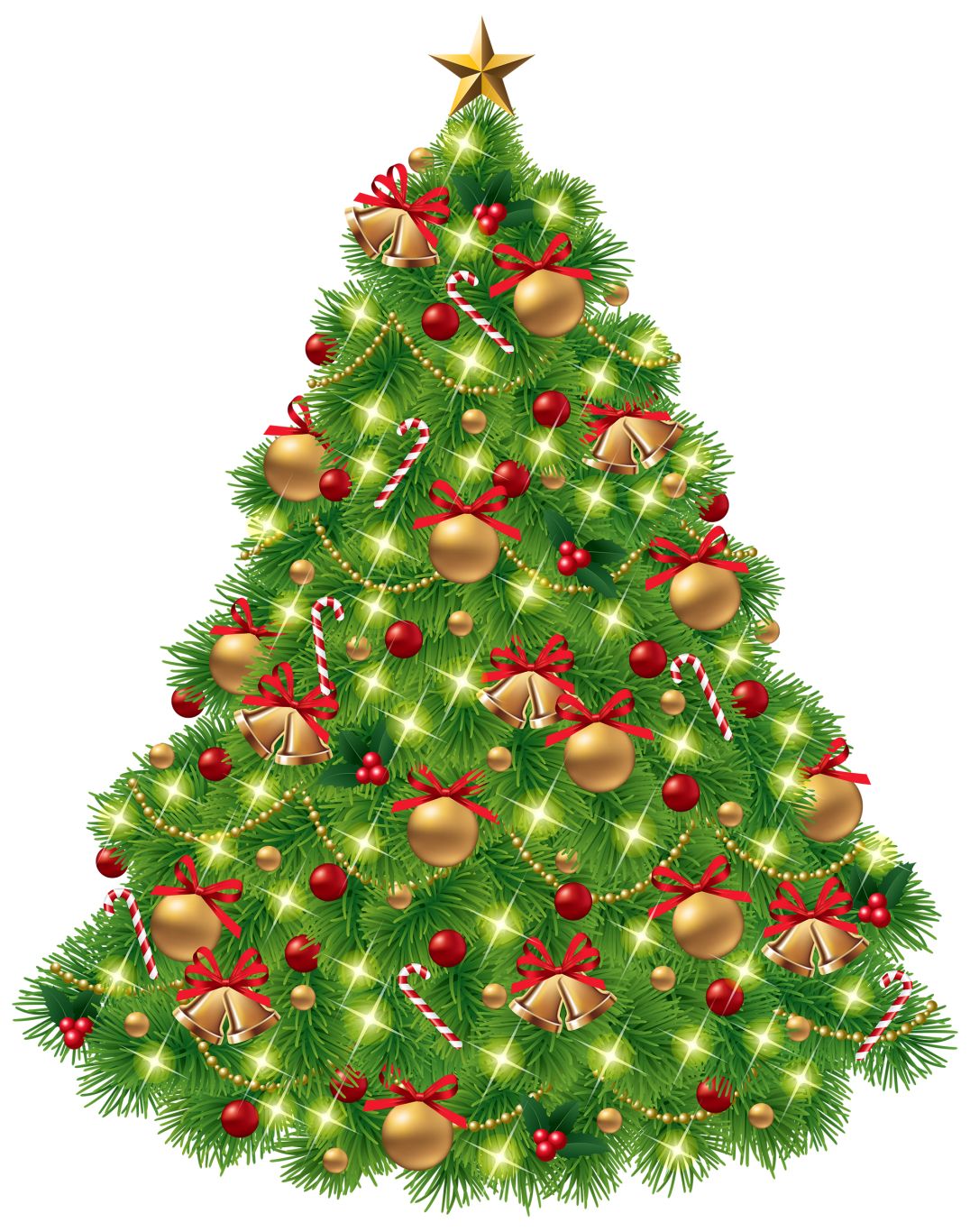 Christmas tree PNG    图片编号:38547
