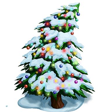 Christmas tree PNG    图片编号:38552