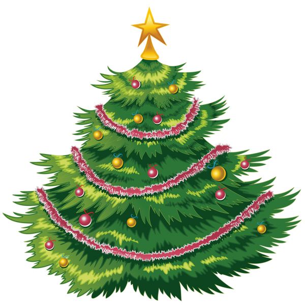 Christmas tree PNG    图片编号:38557