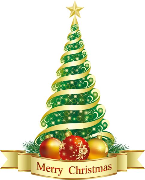 Christmas tree PNG    图片编号:38566