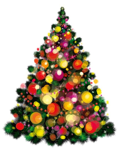 Christmas tree PNG    图片编号:38569