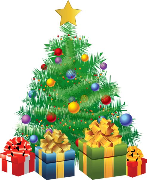 Christmas tree PNG    图片编号:38570