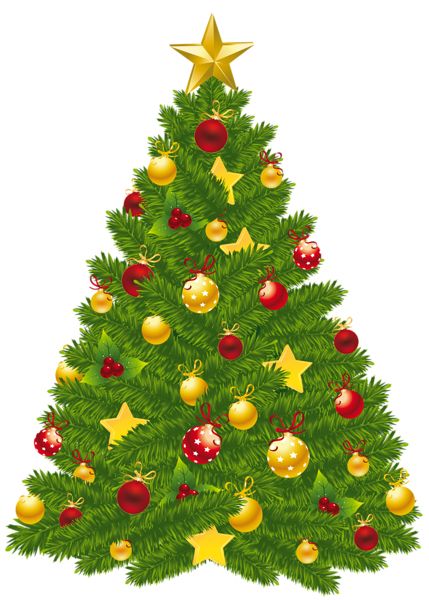 Christmas tree PNG    图片编号:38574