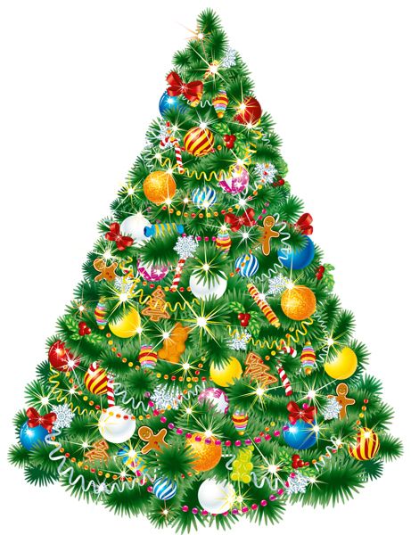 Christmas tree PNG    图片编号:38580