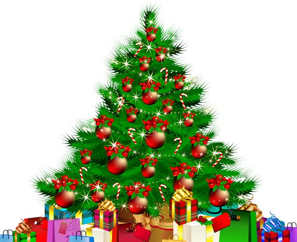 Christmas tree PNG    图片编号:38581