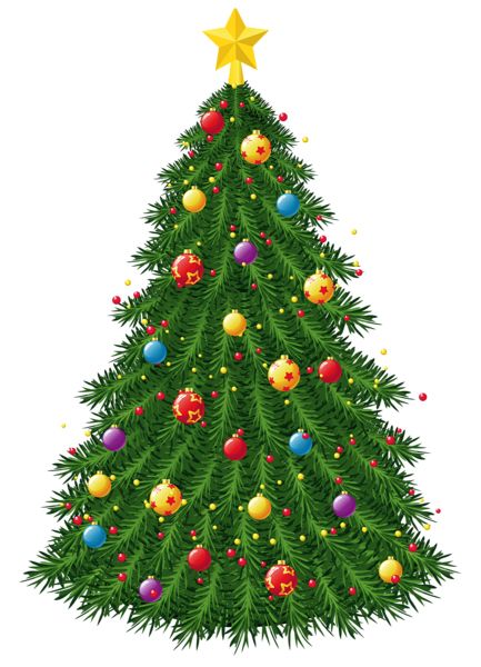 Christmas tree PNG    图片编号:38583