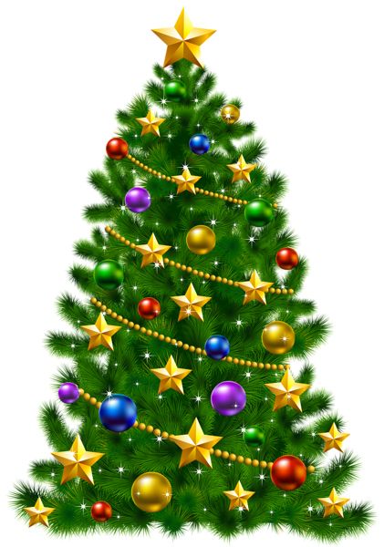 Christmas tree PNG    图片编号:38587